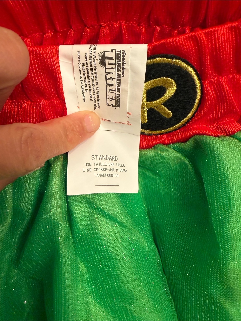 Women’s Ninja Turtle Raphael Costume - Picture 7 of 7